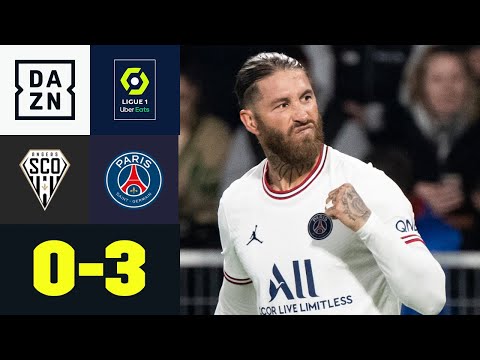 PSG souverän - nur noch 1 Punkt fehlt zur Meisterschaft: Angers – PSG 0:3 | Ligue 1 | DAZN