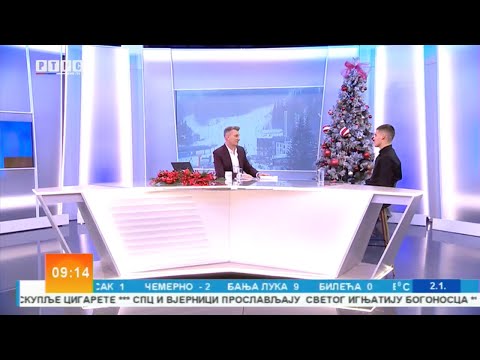 Jutarnji program: David Laketa, mladi pjesnik /// 02.01.2026.