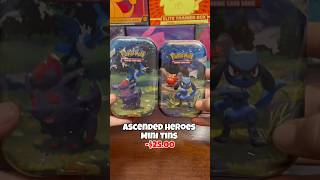 Mini Tin Magic?! Ascended Heroes Opening 🔥