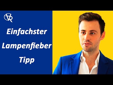 Lampenfieber überwinden mit super leichtem Trick! Rhetoriktipps von Wlad #6