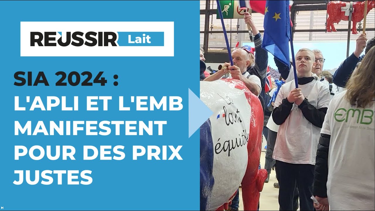 Salon de l’agriculture : l’Apli et l’EMB manifestent pour des prix justes