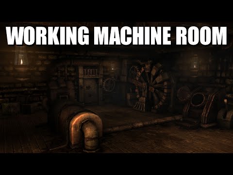 3 Hours of "Working Machine Room" Ambience  - Amnesia The Dark Descent (No Music)