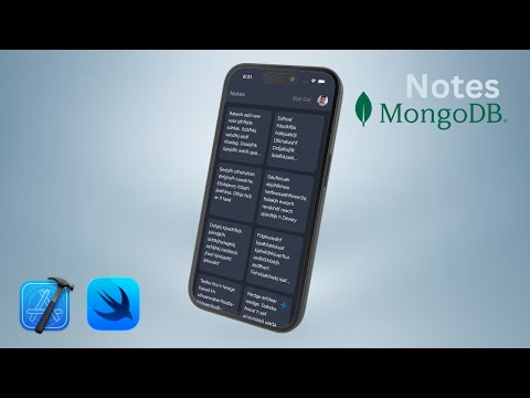 Build a Notes App for iOS | Mongo DB | Firebase + Google Login