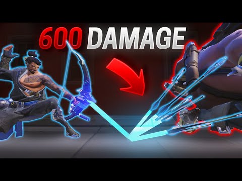 Abusing Hanzo Scatter arrow in Overwatch: Classic