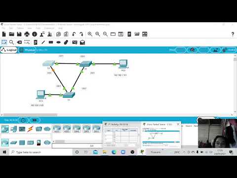 5.1.9 Packet Tracer - Investigate STP Loop Prevention