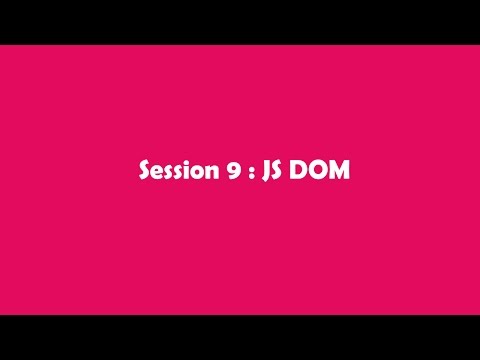 Javascript In Tamil Session 9 Javascript Dom