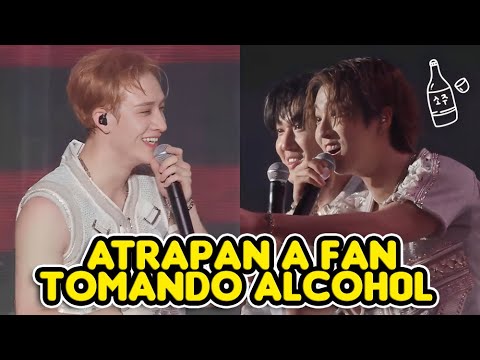 STRAY KIDS ATRAPAN A UNA FAN TOMANDO ALC0HOL (SOJU) DURANTE CONCIERTO EN JAPÓN