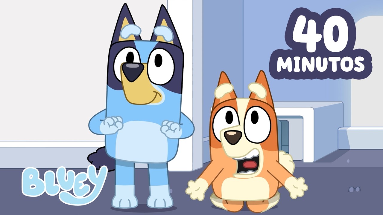 Bluey y Bingo en una Aventura de Vacaciones  | Bluey - Español Canal Oficial