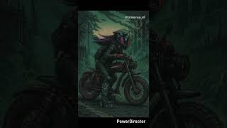 @Scandroid 'afterglow' alexis animated art original image by Kevin layne