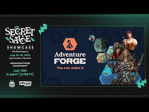 Adventure Forge: Secret Sauce Day 1