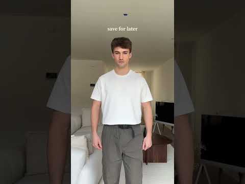 HOW TO TUCK-IN YOUR T-SHIRT PERFECTLY 😨✨ Subscribe for #fashion