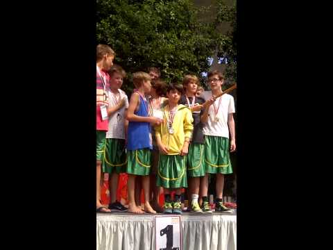 TSV Haar Basketball U14 Siegerehrung World Sports Festival Vienna 2014