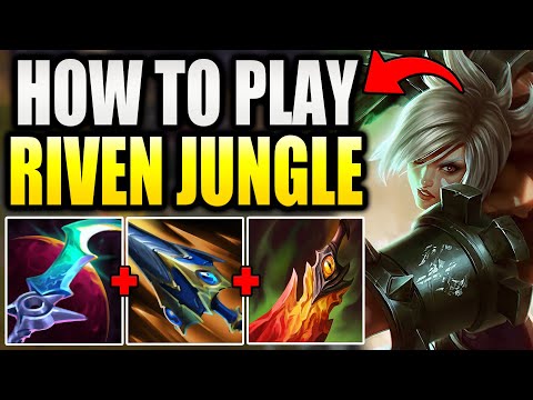 HOW TO PLAY RIVEN JUNGLE IN ORDER TO CARRY YOUR SOLO Q GAMES!