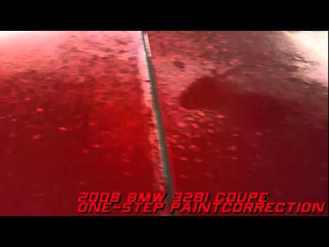 Bmw 328i coupe paint correction