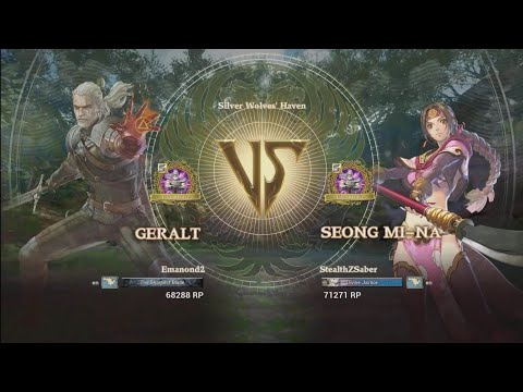Soul Calibur VI Emanond2 VS @MISTERX7725_ FT10 Casual Sets