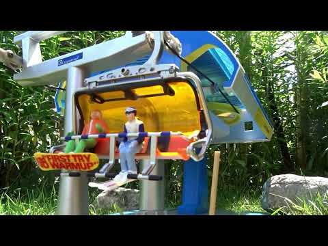 Eigene Seilbahn im Garten