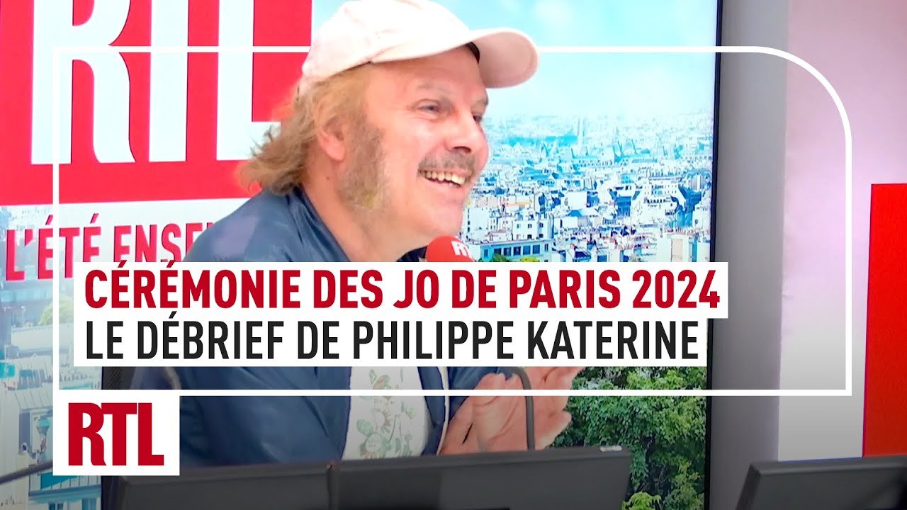 Cérémonie des JO de Paris 2024 : le débrief de Philippe Katerine
