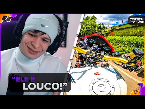 ARUAN REAGE: PRIMEIRO ROLE COM A MINHA CB1000 NA RUA EM 3 ANOS (RENATO GARCIA) - Cortes do Aruan