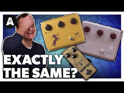 Original Klon vs Klones! - New Warm Audio Centavo & Wampler Tumnus!