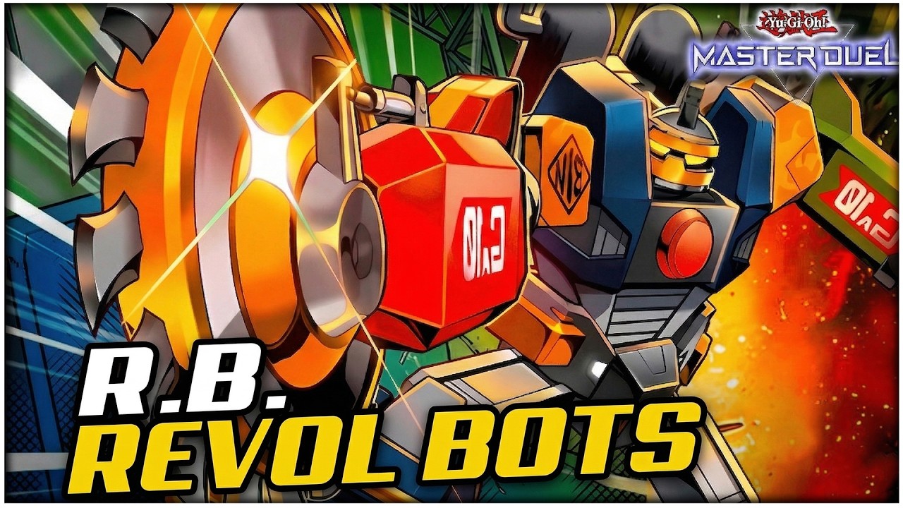 NEW Machine Archetype! R.B. Revol Bots Deck / R.B. The Brute Blues | Yu-Gi-Oh! Master Duel