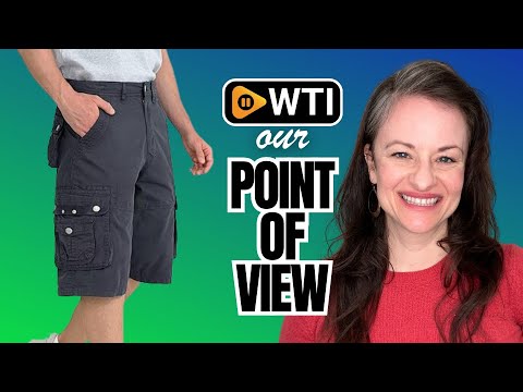 BEST SOUTH Men's Capri Long Twill Cargo Shorts Below Knee 13 Inches Cotton Relaxed Fit Casual Multi-Pocket - WTI product video review