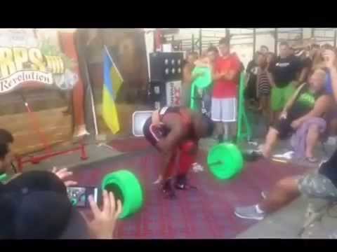 Kevin OAK 2,002.5 Lb Total Raw w/Wraps at 233 lbs. 908 Kg @ 106 Kg