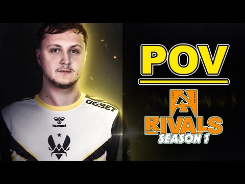 POV: Mezii Tec-9 ACE With 1v3 Clutch | Vitality Vs Wildcard | BLAST Rivals Season 1