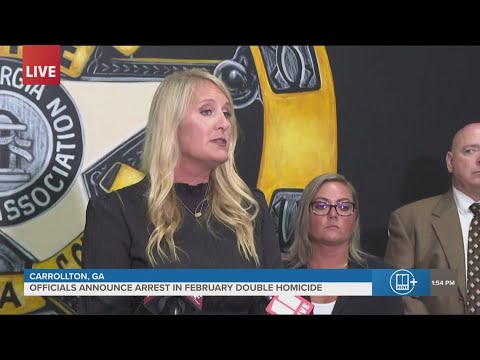 Arrest made in Carroll County double homicide | Full press conference
