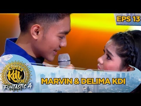 Mesra Banget Duet Marvin FT Delima KDI - Kontes KDI Eps 13 (14/10)