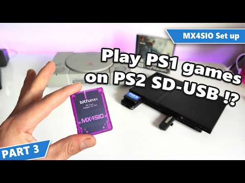 PlayStation 2 SD Mod Mx4sio Pop starter PS1 Games