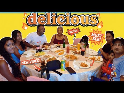 My Sister’s Last Day in Trinidad 🇹🇹 | Chinese Lunch, River Lime & Stew Pork Dinner