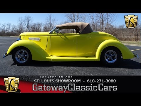 #7637 1936 Ford Convertible - Gateway Classic Cars St. Louis
