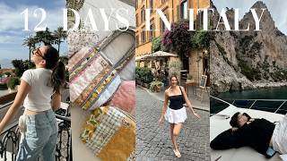 WEEK IN MY LIFE: ITALY! Bologna, Rome, Naples, Sorrento + more!  family, food, f1