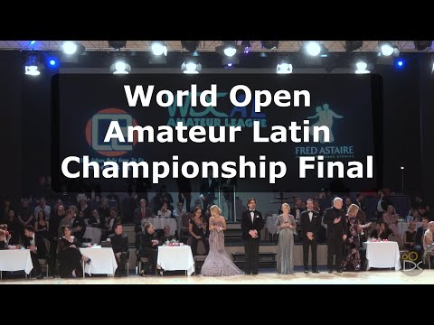 Open World Amateur Latin Championships - Disney 2018 | Full Final (4K)