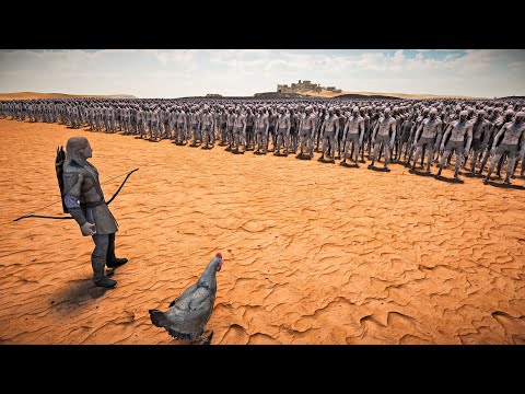 SUPER CHICKEN & LEGOLAS VS 1,000,000 ZOMBIES - Ultimate Epic Battle