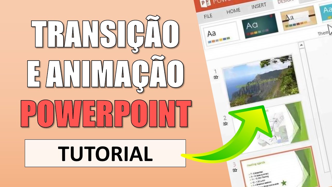 Transições e Animações no Powerpoint - Como Fazer - Tutorial para Iniciantes