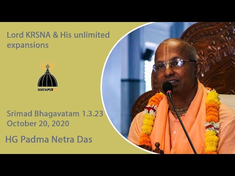 Srimad Bhagavatam 1.3.23 Speaker - HG Padma Netra Das