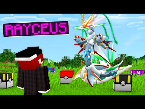 Lucky Pixelmon Fusion Challenge in Minecraft Pixelmon