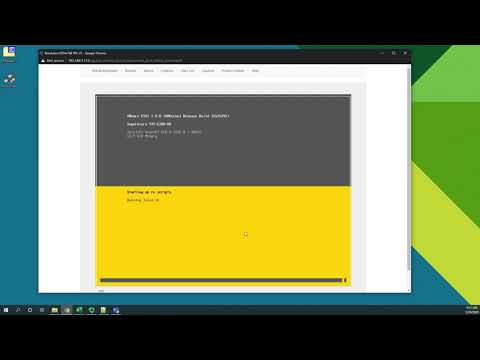 vSphere 7 Demo - Installing ESXi
