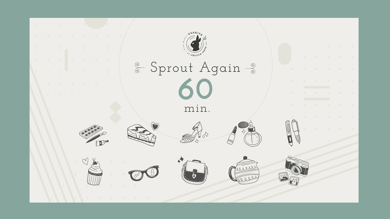 春ポップな作業用・勉強用フリーBGM｜1時間ノンストップ｜Sprout Again