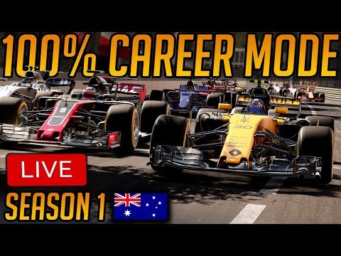 F1 2017 - 100% Career - Round 1 Australia (Season 1)