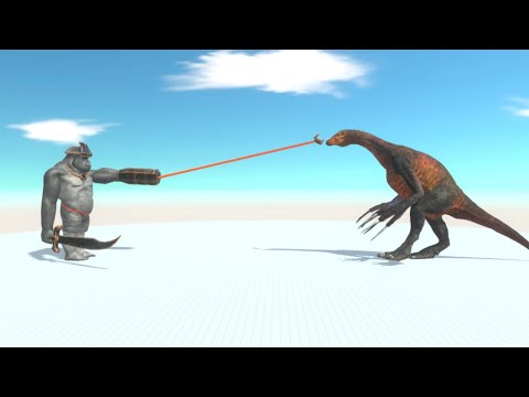 SCIMITARILLA GORILLA vs SAME SIZE EVERY UNIT - Animal Revolt Battle Simulator