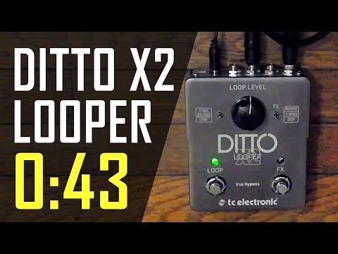 How to: Use a Ditto X2 Looper Pedal