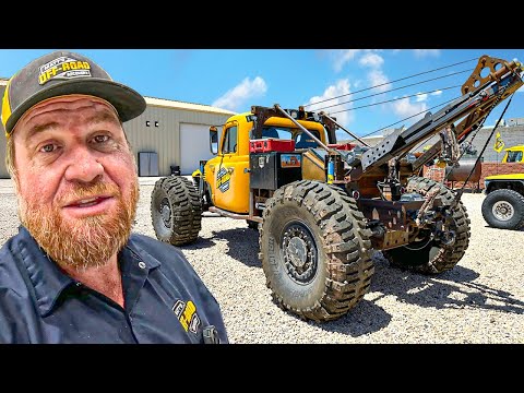 This Isn't Going To Work... World's Largest Off-Road Wrecker!