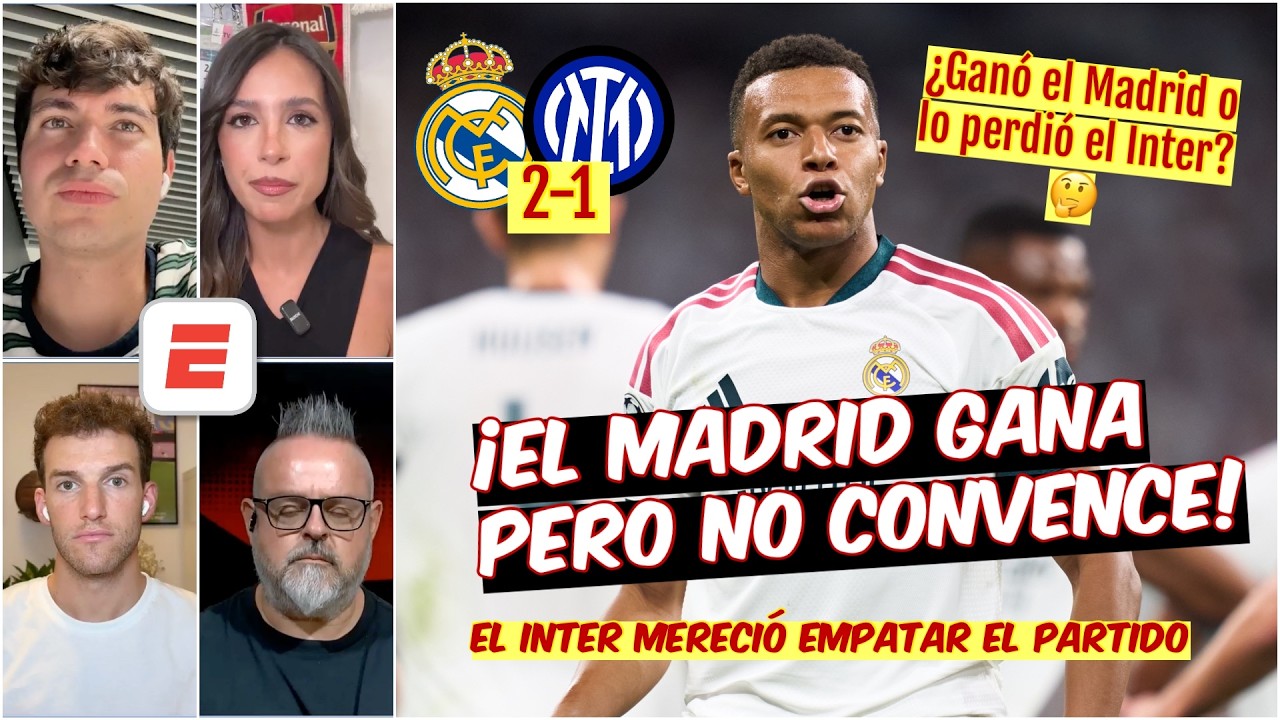Real Madrid GANÓ SUFRIENDO. El Bernabéu PITÓ a los de MOURINHO que JUGARON MAL | Exclusivos