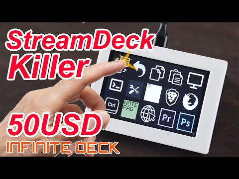 Stream Deck Killer! This is the InfiniteDeck - an easy to use macropad