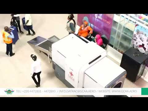 O recém-reformado Aeroporto Internacional de Banjul agora atrai grandes companhias aéreas como SN Bruxelas /Air France