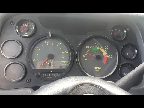 Painel do Mercedes Benz LS 1634 ELECTRONIC