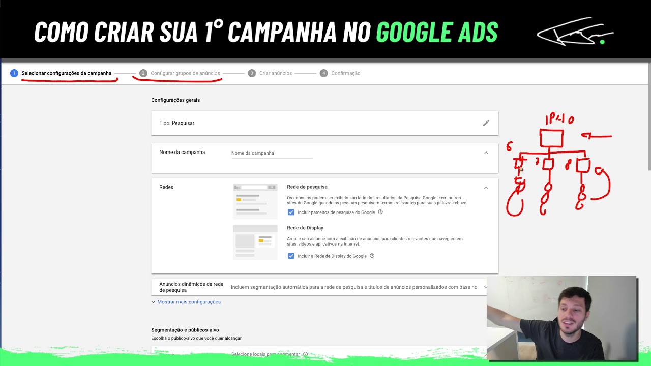 COMO CRIAR SUA PRIMEIRA CAMPANHA NO GOOGLE ADS