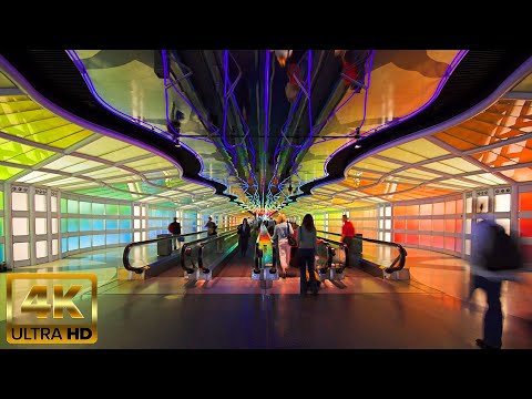 Airport Ambience Sounds | Various Announcements | Reading, Studying, Sleeping | Over 2 Hours | 4K